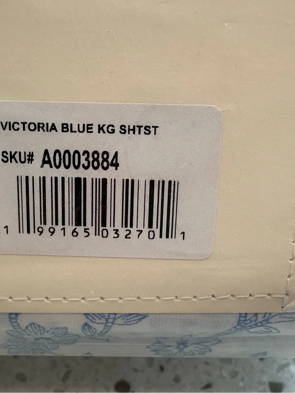 NEW Laura Ashley Blue Floral Sheet Set with Ruffle Hem- King Size